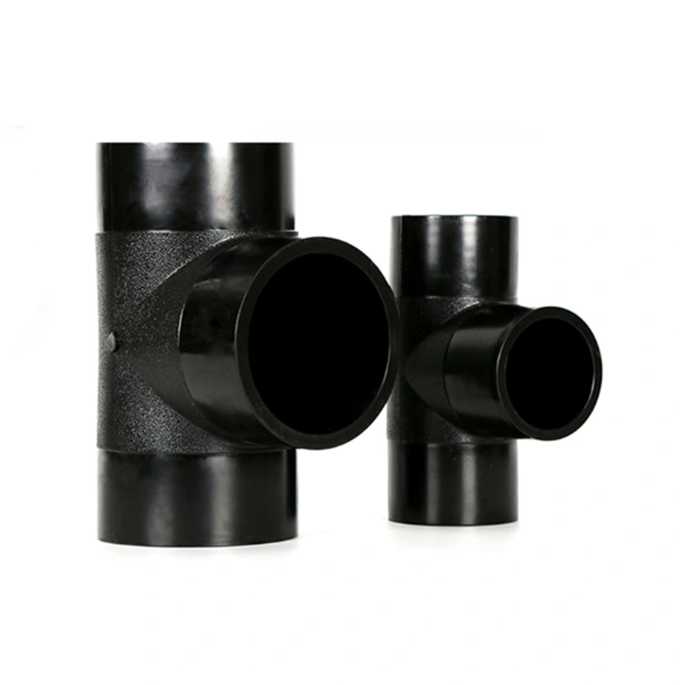 Tee HDPE 90 stopni o równej średnicy