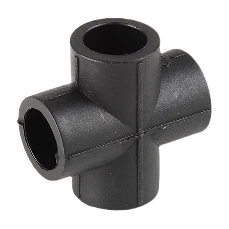 Równe złącza krzyżowe HDPE do łączenia rur