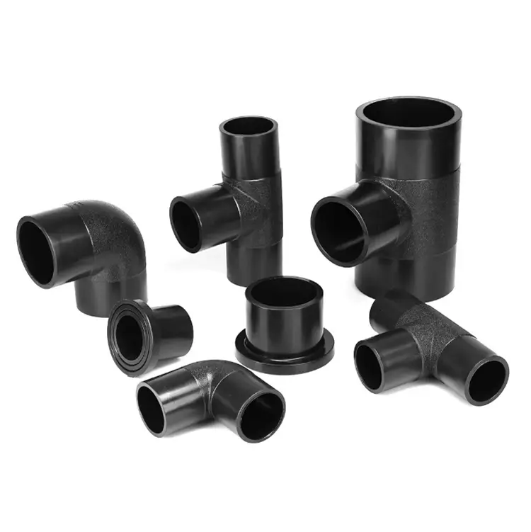 HDPE równa prosta koszulka 90 stopni