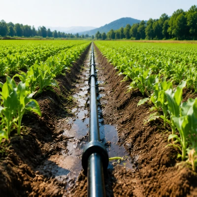 HDPE Irrigation pipe Field cultivation