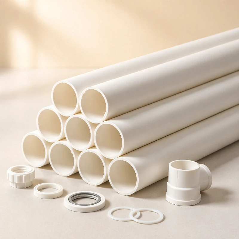 White PVC-U Water Supply Pressure Pipe