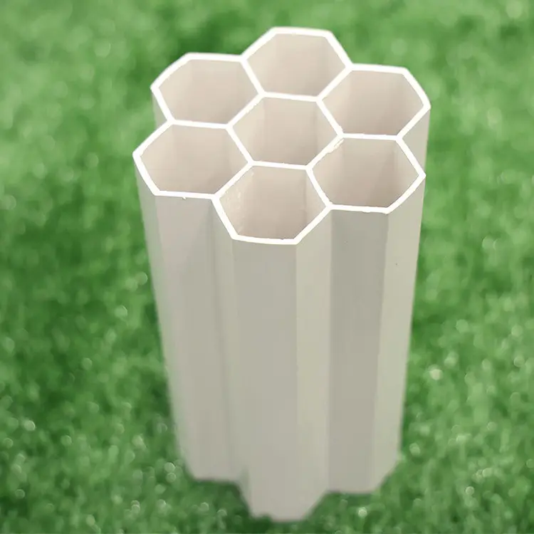 Rura o strukturze plastra miodu PVC-U